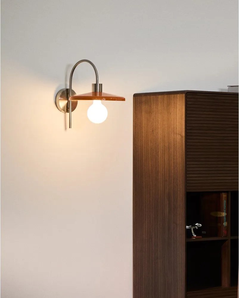 Narancssárga fali lámpa ø 27 cm Nuvira – Kave Home