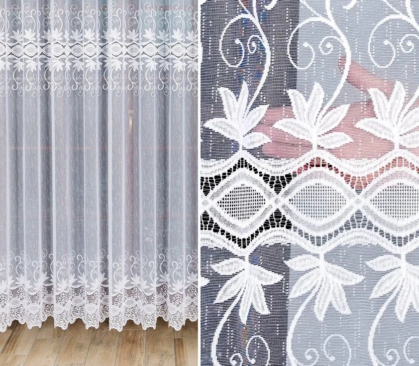 Jacquard függöny Mintás 018960 300x230cm (kész) szegéllyel