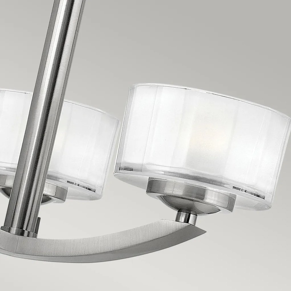 ELSTEAD HK-MERIDIAN-SF MERIDIAN Glamour Csillár Fehér, Nikkel G9 IP20