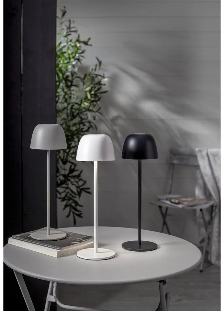 Szürke LED asztali lámpa (magasság 21,5 cm) Bobby – Star Trading