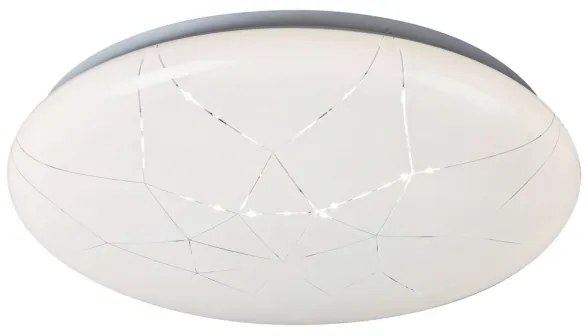 Rabalux 5540-LED Fényerőszabályozható mennyezeti lámpa DAMIEN LED/24W/230V Wi-Fi + távirányító