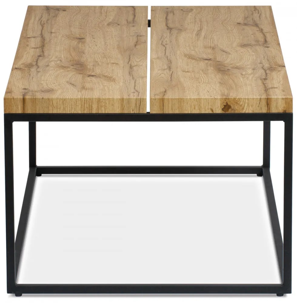 Măsuță Modernă De Cafea De Culoare Stejar Sălbatic 110X60X45 CM AHG-269