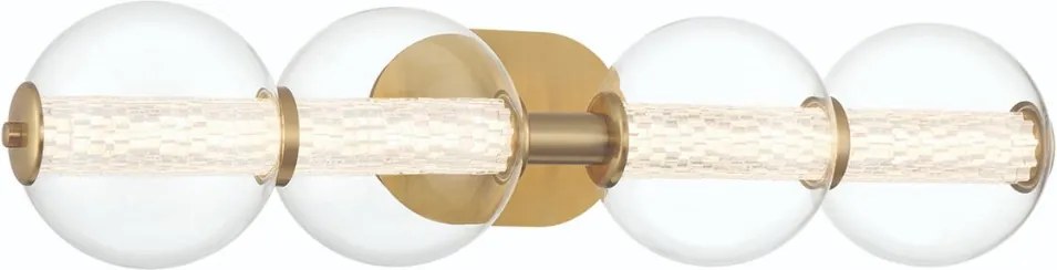 Quintiesse Atomo QN-ATOMO-4W-BG Fali lámpa 1x18,5W/LED 3000K 1782lm IP44