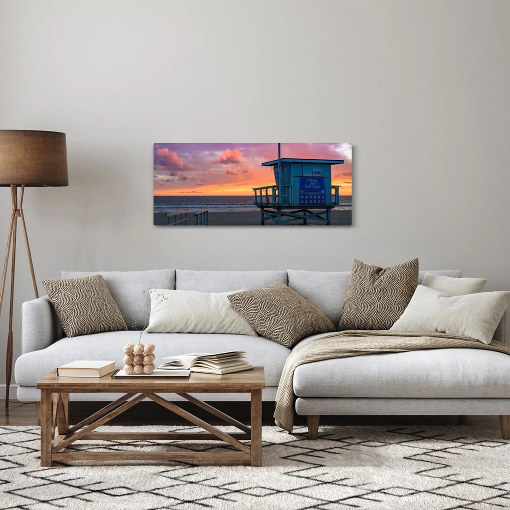 Kép a Santa Monicai strandtól (120x50 cm)