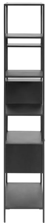 Shantay fekete fém könyvespolc - Kave Home