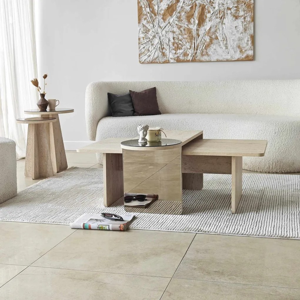 Luna 4 - Travertine