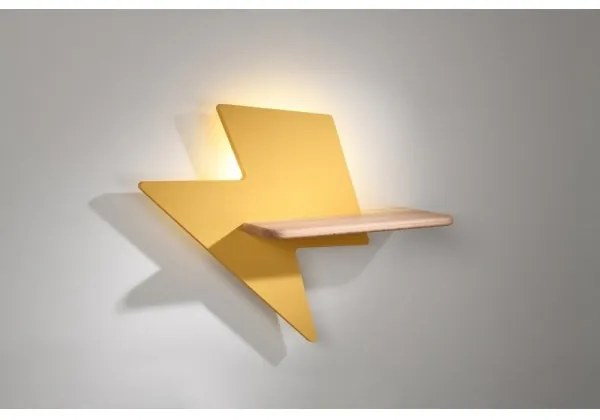 LED gyerekszobai fali lámpa polccal LIGHTNING LED/4W/230V