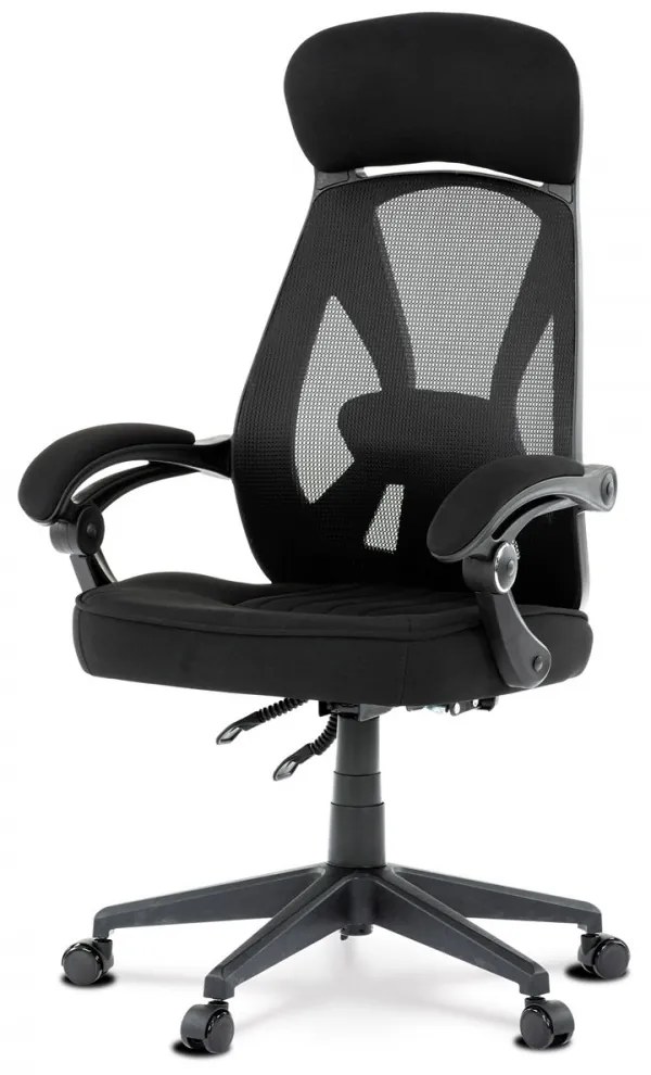 Scaun pivotant de birou negru KA-Y309