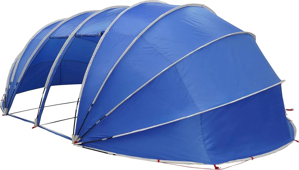 vidaXL Medencetábor Dóm Zöld 538 x 440 x 204 cm