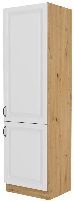 Élelmiszer szekrény Sheila 40 DK 210 2F (artisan tölgy + fehér). 1032478