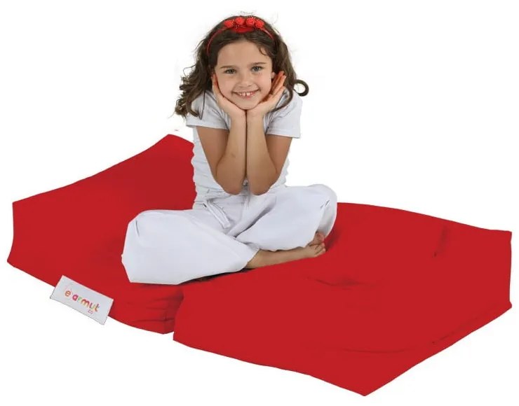 Piros gyerek fotel Nier – Floriane Garden