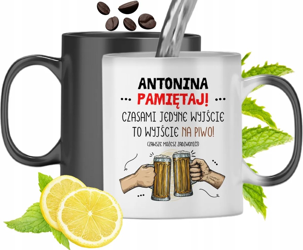 Mágikus Bögre Antonina Színváltós, fényképes nyomattal