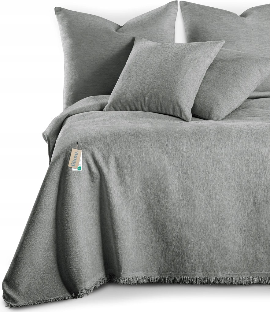 Filumi ágytakaró versailles kanapé Grafit 230x280