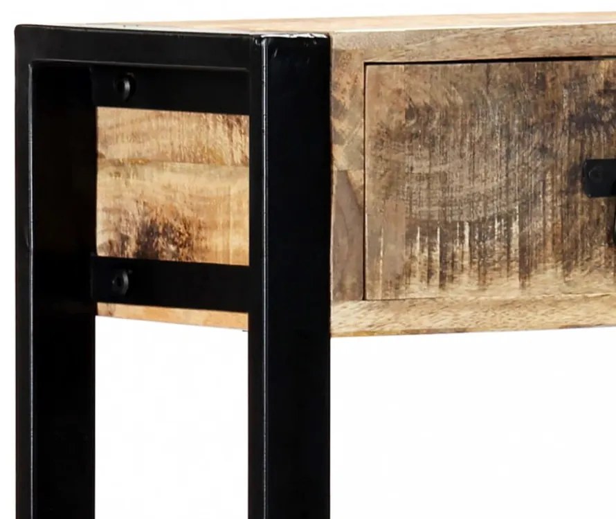 tömör mangófa tálalóasztal 90 x 30 x 75 cm