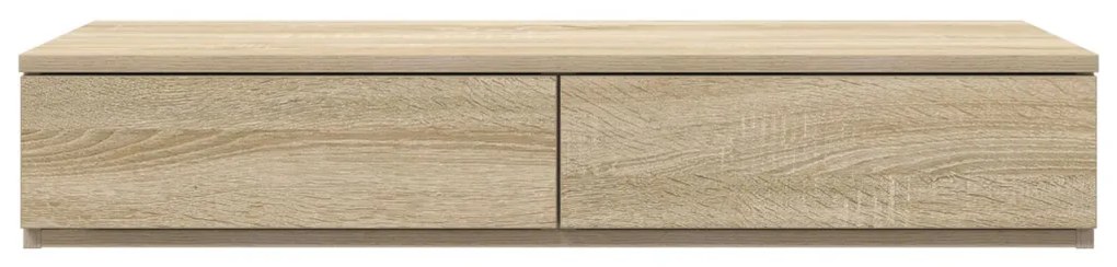 Ágy Fiókok Sonoma Tölgy 80x36,5x16,5 cm Mérnöki Fa