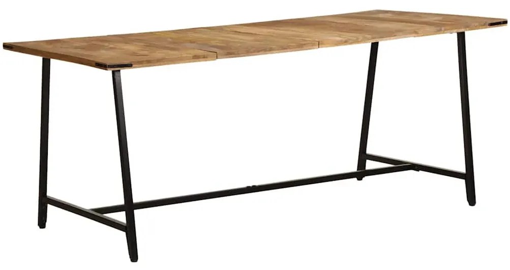 tömör mangófa étkezőasztal 180x90x75 cm