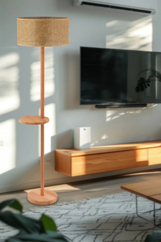 Fa állólámpa, Ø40 cm – TR433NUV1582
