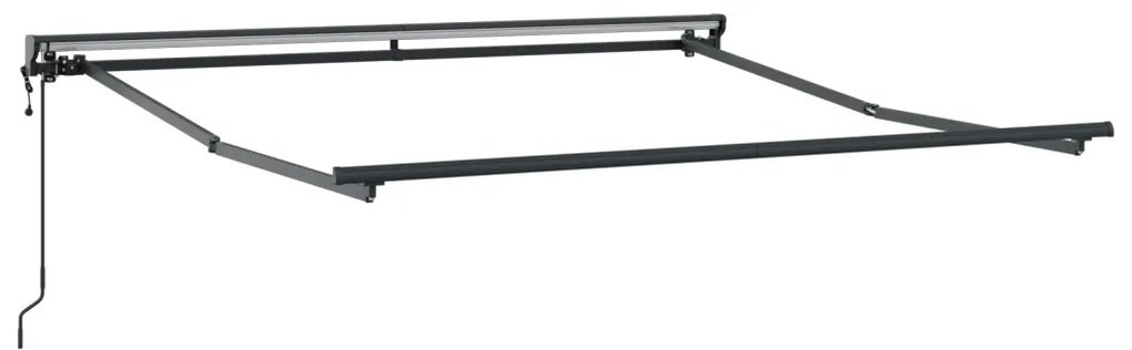 Automatikus Kihúzható Napernyő - Antracit 300x250 cm