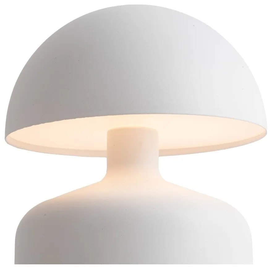 Fehér LED asztali lámpa (magasság 15 cm) Impetu – Leitmotiv