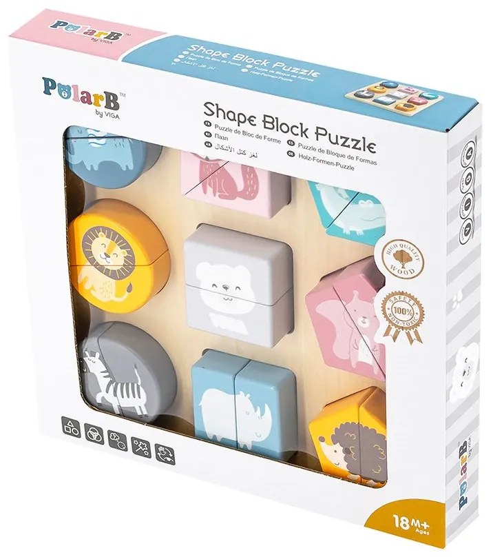 Fa puzzle Viga Zoo