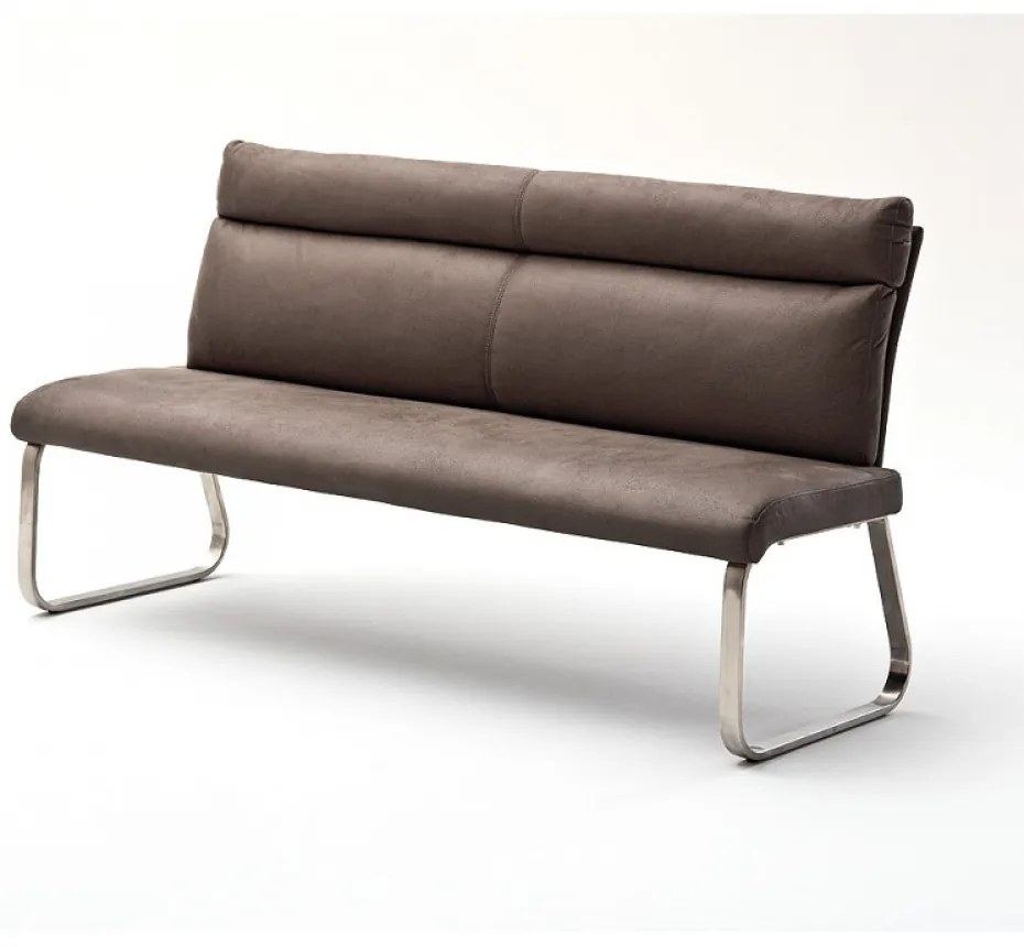 RABEA Antik Barna Szövet pad 180cm