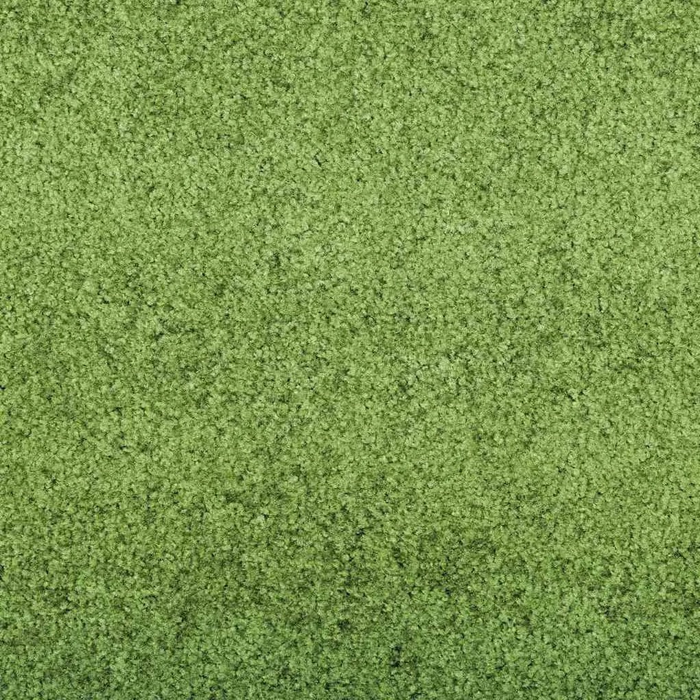 Ajtószőnyeg Zöld és Fekete 120 x 300 cm Poliamid és PVC
