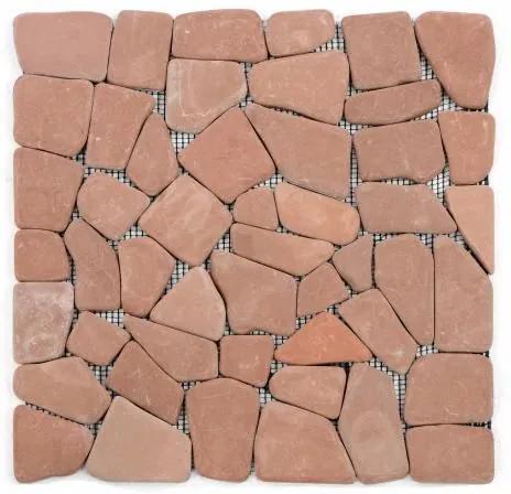 Mozaik burkolat DIVERO® 1db - márvány, terrakotta