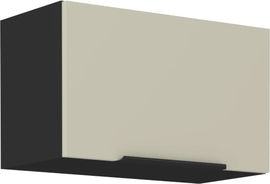 Felső szekrény, kasmír/fekete, ARAKA 60 GU-36 1F