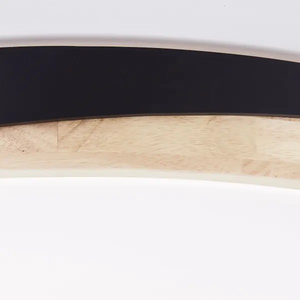 Brilliant - LED Dimmelhető mennyezeti lámpa BAARLO LED/36W/230V átm. 50 cm fekete + távirányító