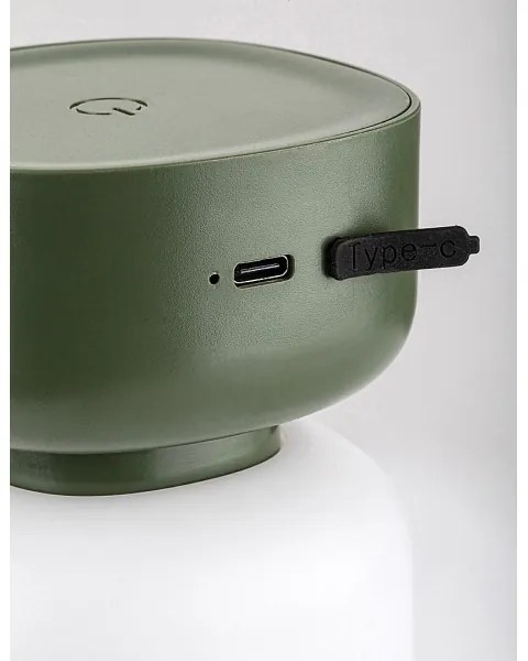 Rabalux 77144-LED Dimmelhető újratölthető érintős kültéri asztali lámpa FUNES LED/3W/5V IP44 zöld