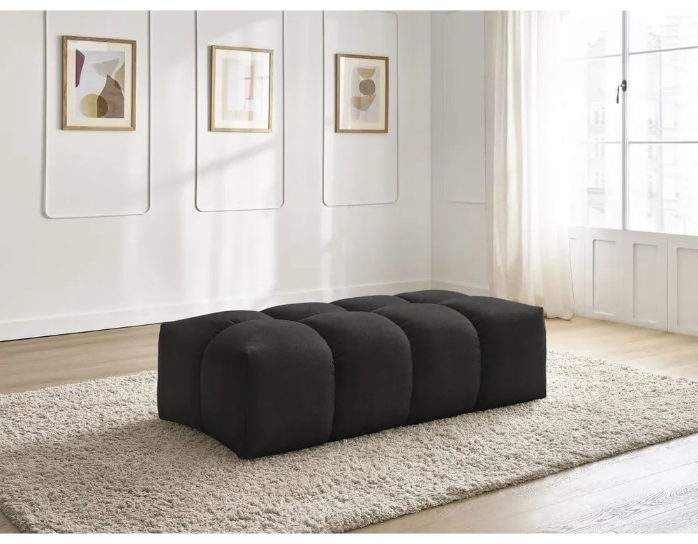 Fekete zsenília lábtartó Everest – Bobochic Paris