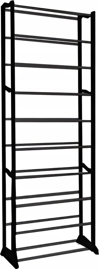 Verk Összecsukható cipőtartó Amazing Shoe Rack 30 pár fekete