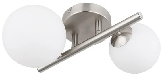 Globo 56140-2W - LED Felületre szerelhető csillár RIHA 2xG9/3W/230V króm