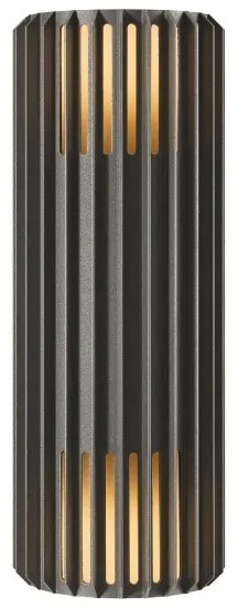 Nordlux - Kültéri fali lámpa ALUDRA 2xE27/15W/230V IP54 antracit