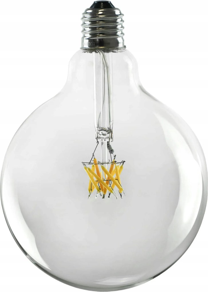 Segula 55889 Led Globe 125 24V szabályozható meleg, átlátszó E27 6 W (45 W) 560 Lm