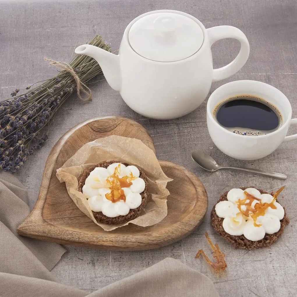 Orion Mango Heart fa tálca 20 x 20 cm, S