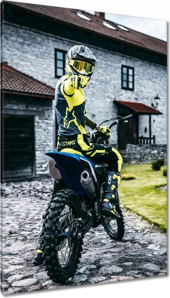 Vászonkép 80x120 Motorkerékpár Motor Sport