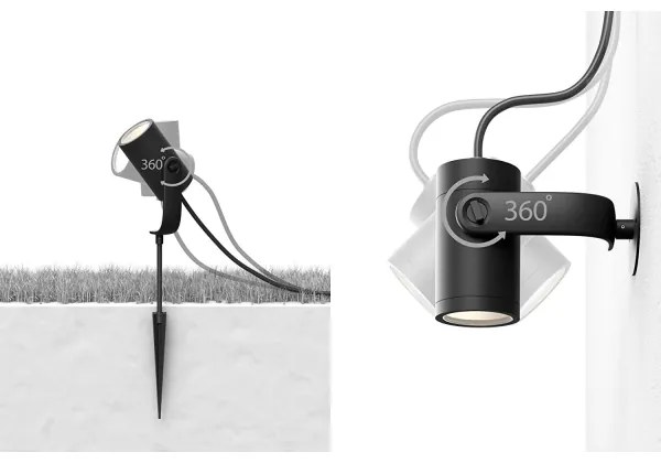 Philips 17414/30/P7 - 3x LED Hue LILY spotlámpa 8W 230V IP65 készlet