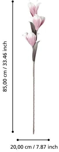 Eglo 428117 - Művirág MOLAVE 85 cm rózsaszín