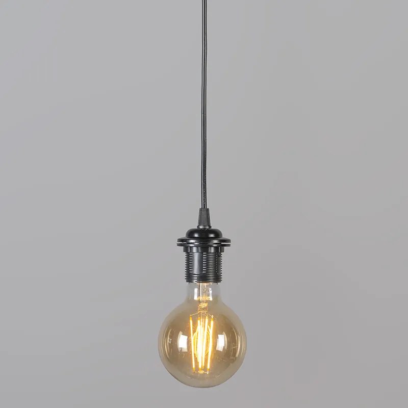 Retro lógólámpa fekete 15 cm - Granny Frame