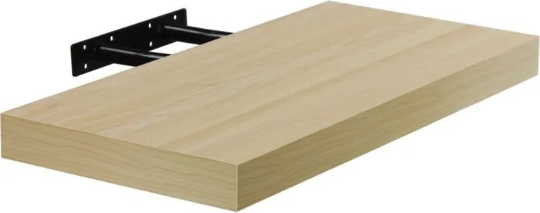 Fali polc STILISTA® Volato 70 cm - fa világos