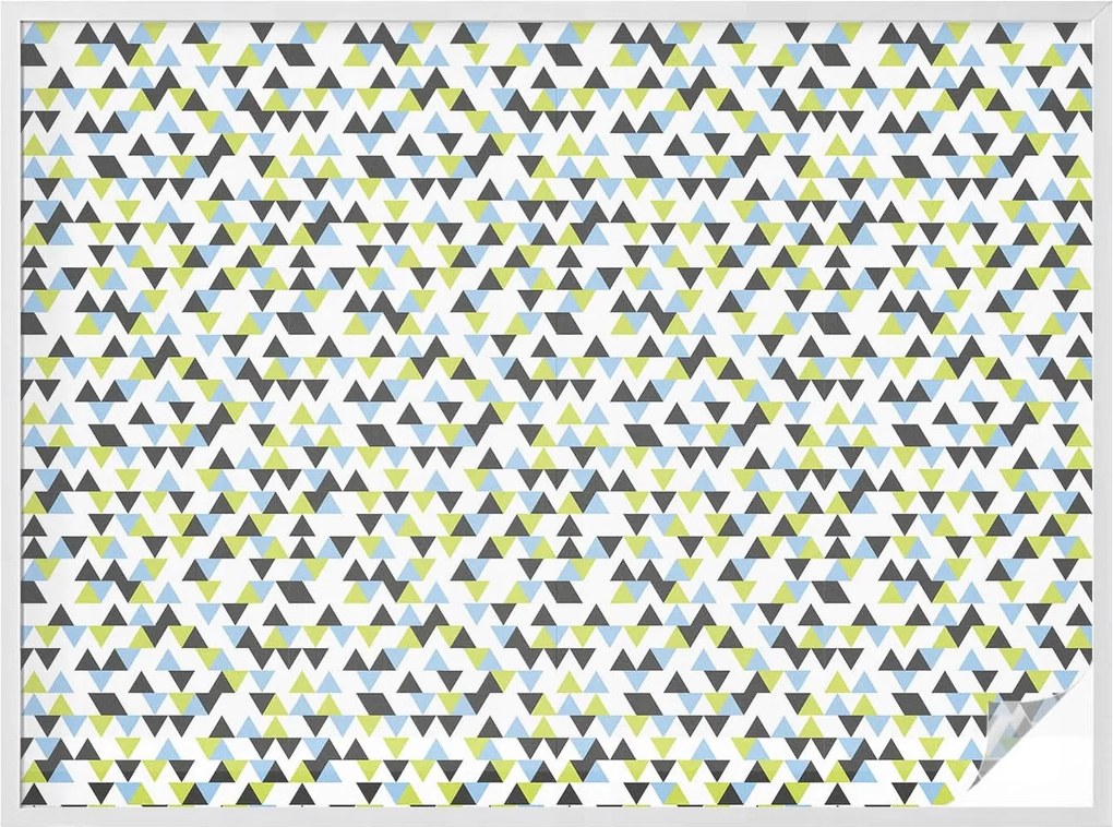 Szélvédőfólia Adatvédelem Geometrikus háromszögek 200x146 cm