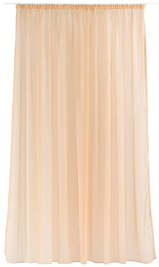 Narancssárga átlátszó függöny 300x260 cm Voile – Mendola Fabrics