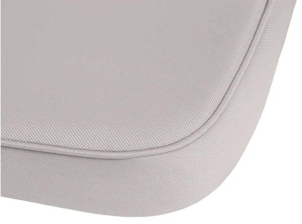Kültéri széktámla párna VIREON 44x45 cm, elefántcsont színű