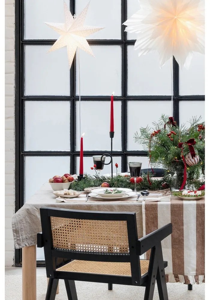 Lenkeverék asztali futó 50x150 cm Maura – Kave Home