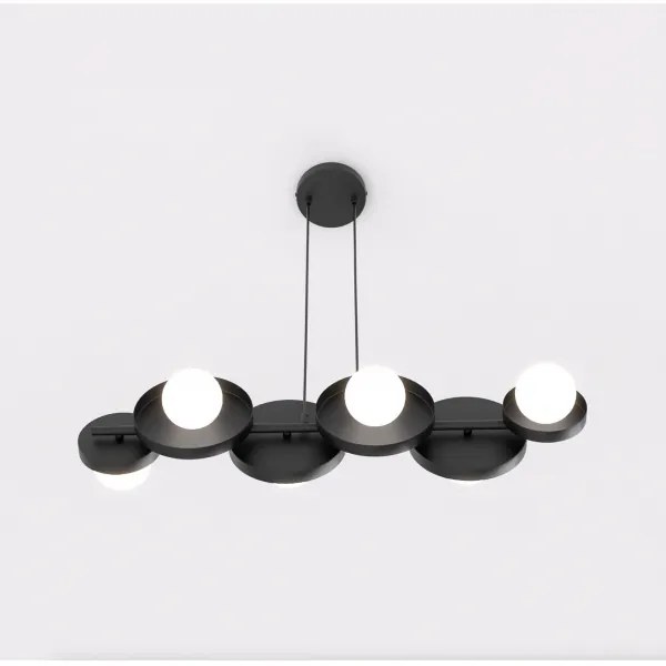 Kábelcsillár MODEL 6xG9/8W/230V fekete