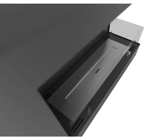 InFire - Sarok BIO kandalló 45x60 cm 3kW fekete