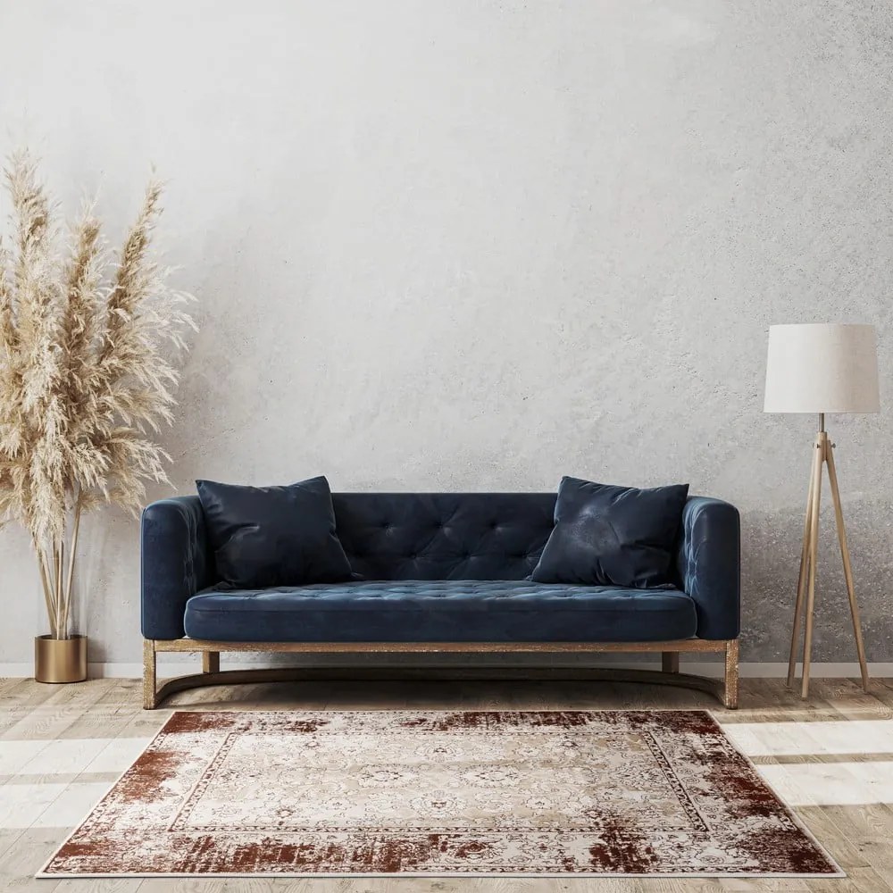 Barna szőnyeg 133x190 cm Terno Brown – FD