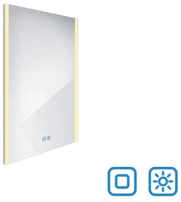 NIMCO ZP 11001VX - LED háttérvilágítású fürdőszobai tükör 3000-6500K 70x50 cm IP44