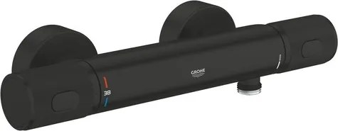 Grohe Precision Feel zuhanycsaptelep zuhanyszett nélkül 150 mm matt fekete 347902430